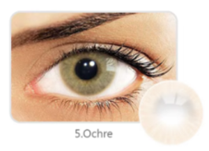 Los lentes Ochre ofrecen un tono avellana radiante. Su diseño de nueva colección crea una mirada clara, cálida y natural para lucir bella en todo momento.